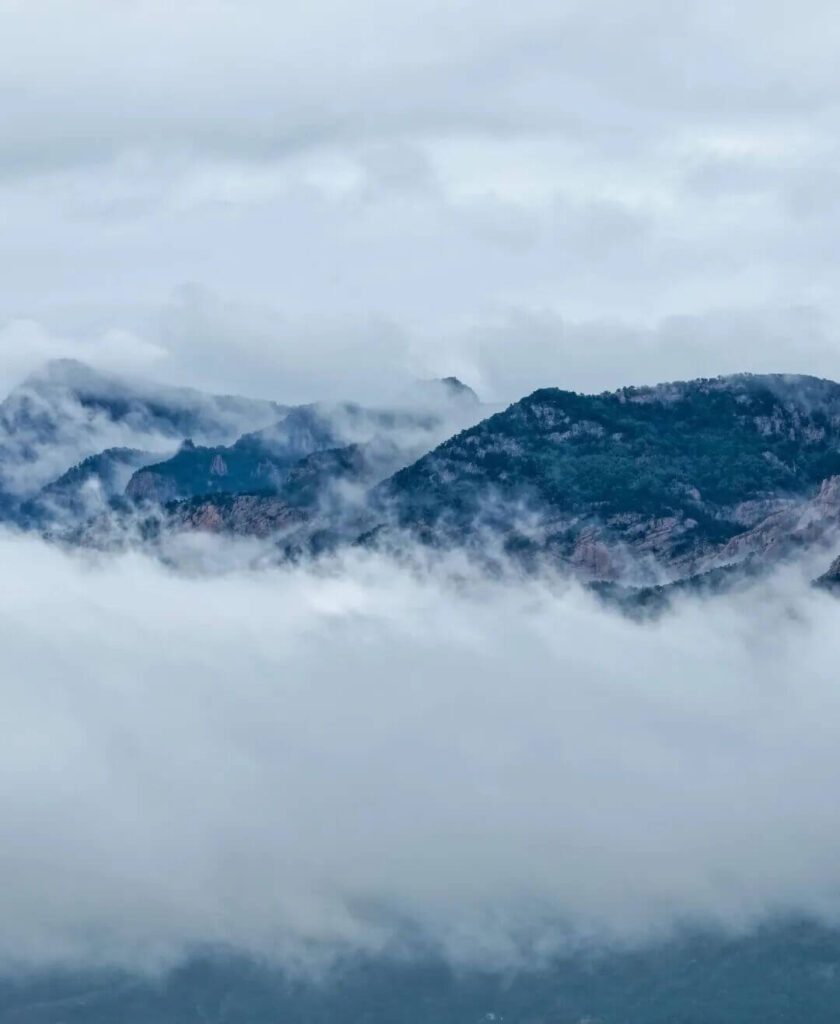 山風掠過